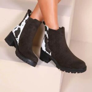 Bottines marron