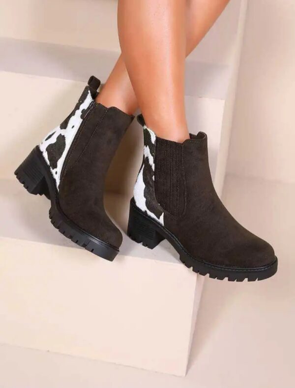 Bottines marron
