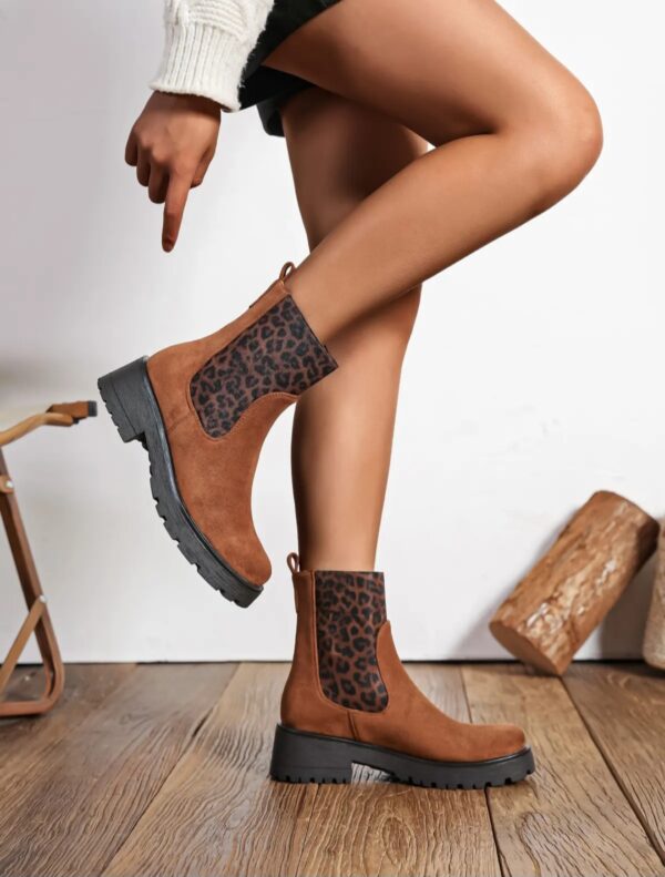 Bottines camel