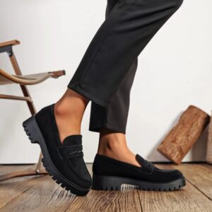Mocassins noirs